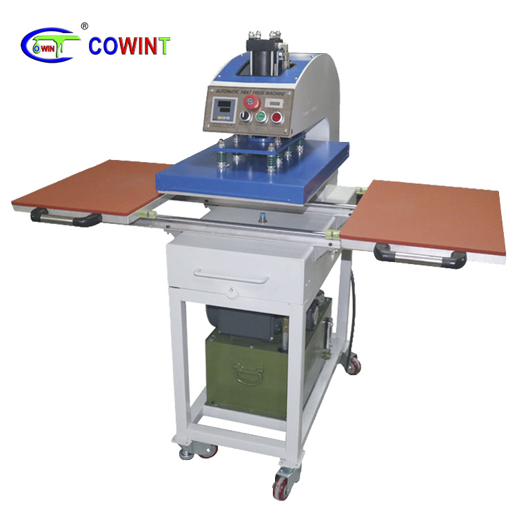 Semi-automatic double station hydraulic pressing machine