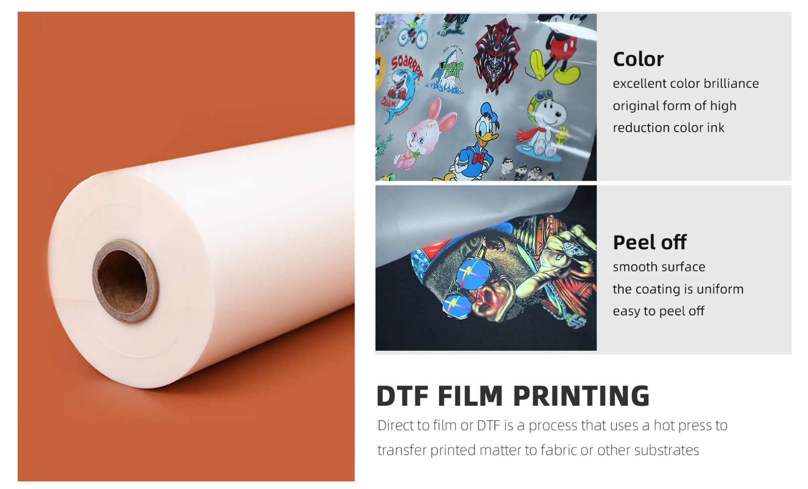 DTF SOLUTION-PET FILM FROM PRINTWANT