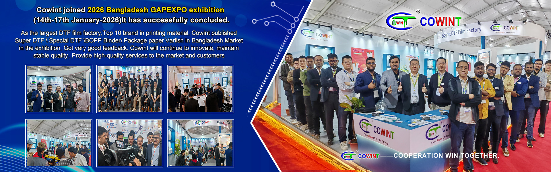 Cowint viscom italy and usa exhibition