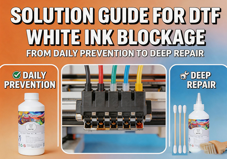 Solution Guide for DTF White Ink Blockage - From Daily Prevention to Deep Repair