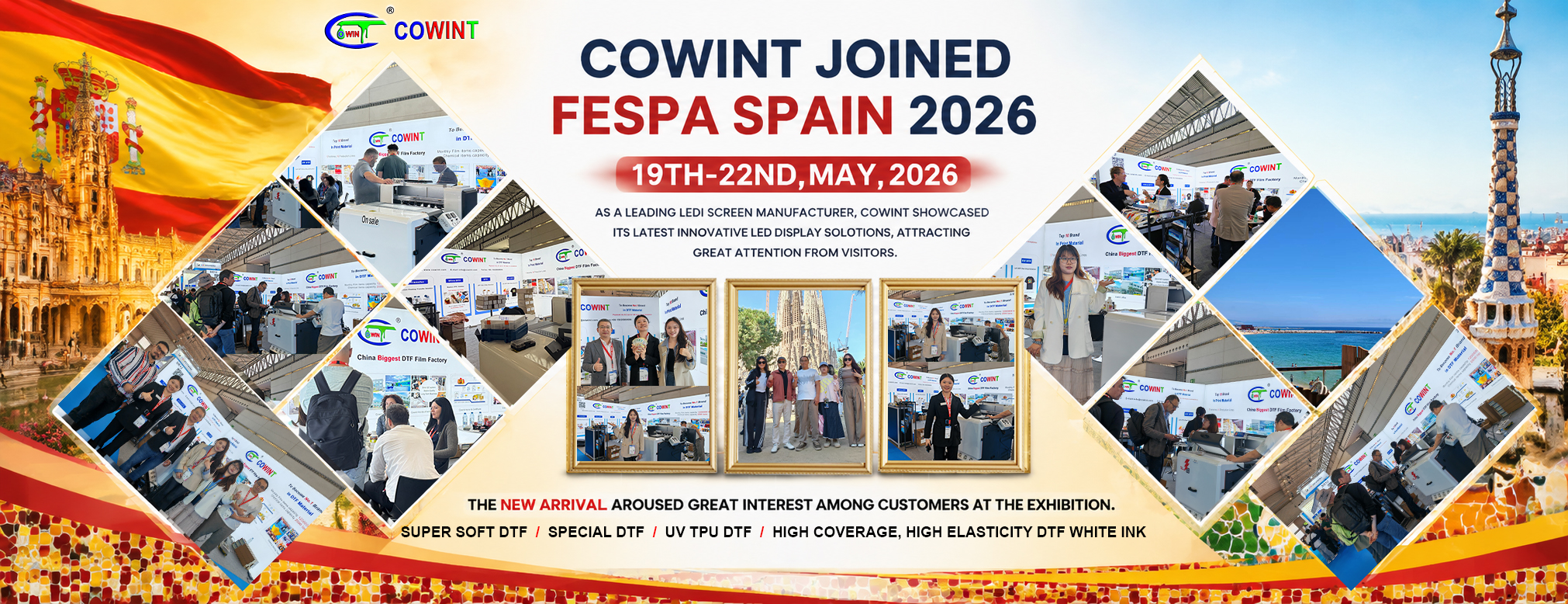 COWINT JOINED FESPA SPAIN 2026 19TH-22ND,MAY,2026